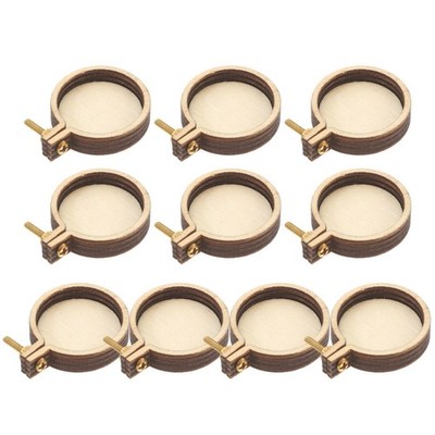 10 Sets Stickrahmen Mini Mini-stickrahmen Stickring Stickzubehör