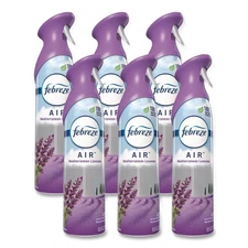 Febreze 96264 8.8 oz. Aerosol Spray AIR - Mediterranean Lavender (6/Carton) New