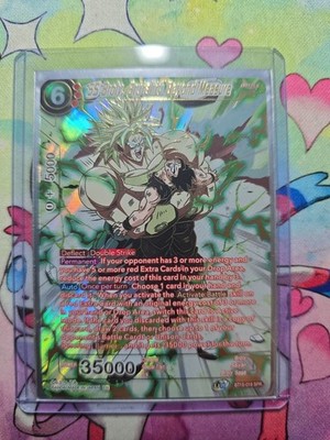SS Broly, Brutality Beyond Measure SPR Dragon Ball Super DBS TCG NM BT15-019