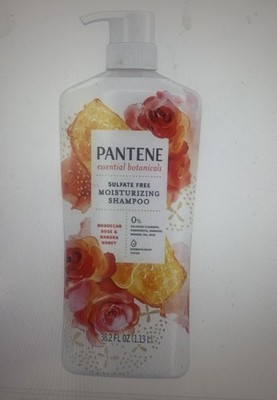 Pantene Essential Botanicals Sulfate-Free Shampoo Moroccan Rose & Manuka Honey  