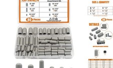 pcs Rubber Vacuum Cap, Vacuum Plugs Hose End Caps Assortment Kit for 80