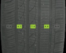 225/45 R18 95V Winterreifen Imperial Snowdragon 3 6mm DOT 2824 - 2 REIFEN