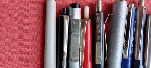 LOTTO 14 penne a sfera vintage vintage vintage, incl. CLASSIC 2500, SENATORE, KOH-I-NOOR, USSR - Foto 3 di 7