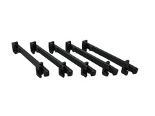 6pc Black Slot Car BTO HO Track Supports Struts for Tyco Multi Layer Level