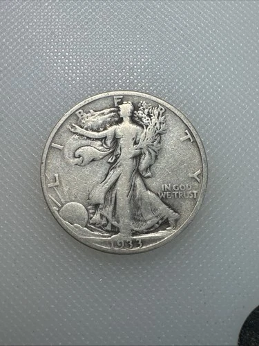 Photo of a 1933-S Walking Liberty Half Dollar from an eBay listing that sold on Jul 17, 2026