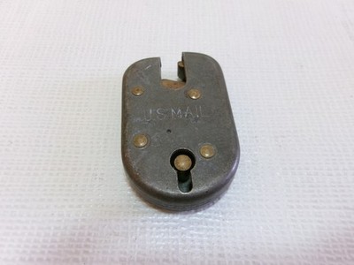 Vintage Obsolete Post Office LA Bag Pouch Lock No Key