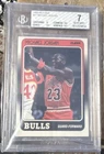 Fleer 1988-89 Michael Jordan #17 Chicago Bulls Basketball Card BGS 7