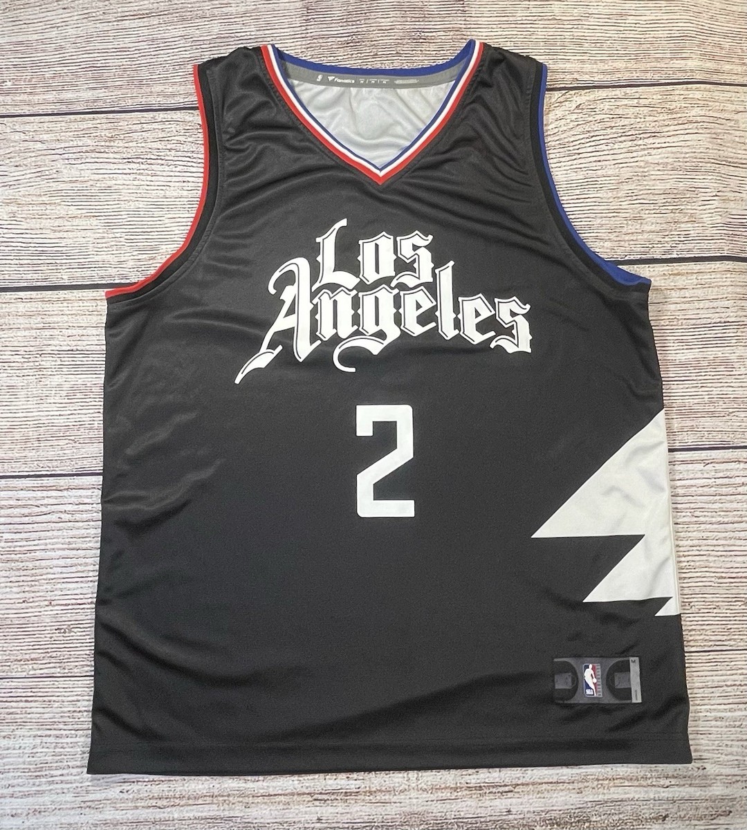 ウェア Khawai Leonard Jersey Black medium Medium Fanatics Los Angeles Clippers Jersey Kawhi Leonard #2