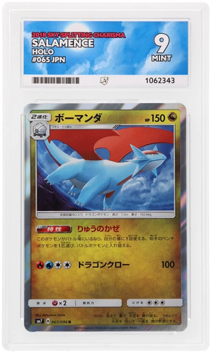 Ace9 Salamence 065/096 Sky-Splitting Charisma Holo Japanese 2018