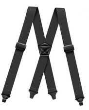 Suspenders for Men Heavy Duty Hidden Suspenders Work Airport Friendly Black