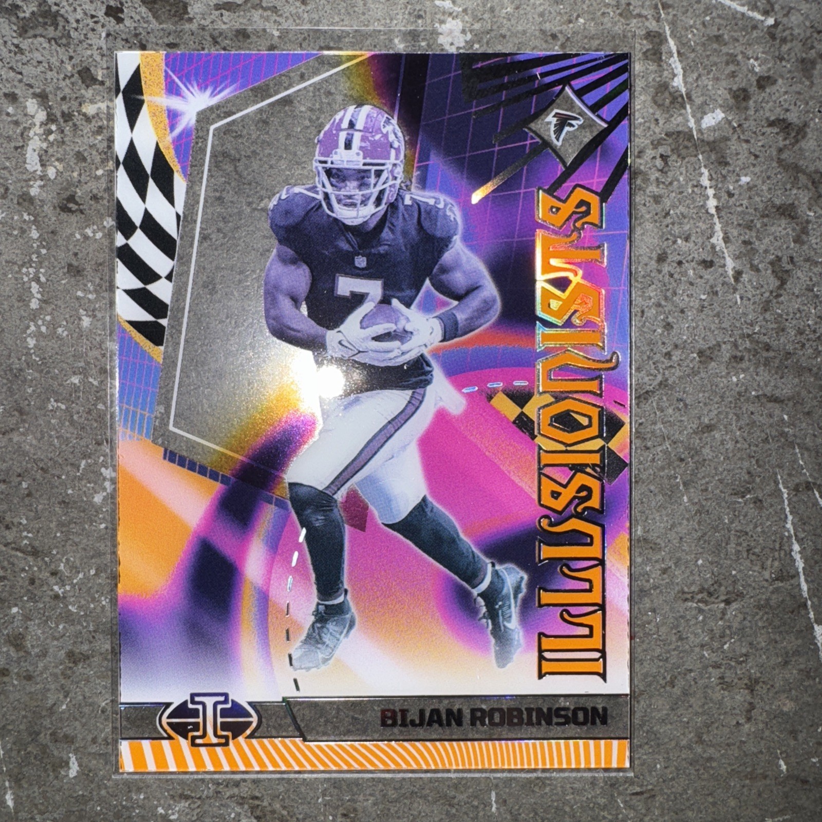 2023 Panini Illusions Illusionists Bijan Robinson #11 Stardust (RC) 🔥🔥🔥🔥