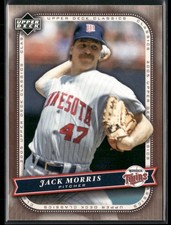Jack Morris 2005 Upper Deck Classics #47 Minnesota Twins