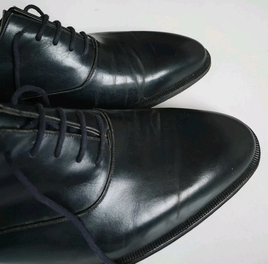 Zapatos para hombre Gianni Versace n.o 42 azul oscuro 