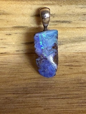 Australischer Boulder Opal Anhänger