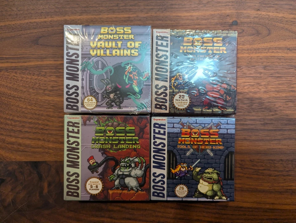 Jogo de tabuleiro Super Boss Monster - Inclui caixa grande e tapetes de jogo  - Imagem 2 de 4