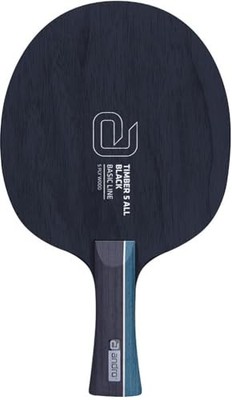 andro Timber 5 Table Tennis Racket All Black Shakehand Flare FL 100022027