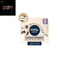 Millie Moon Luxury Diapers, Size 3, 27 Count Select for More Options