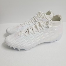 Under Armour Spotlight Pro TPU Football Cleats 3028200-100 Size 10 White 1