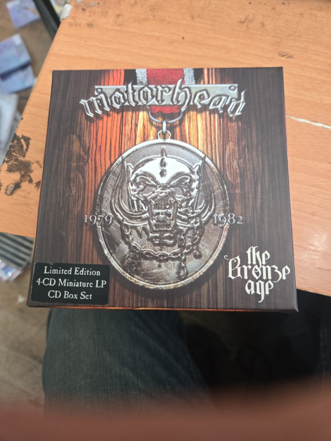Motorhead The Bronze Age 1979-1982 Limited Edition 4 CD Mini LP Boxset