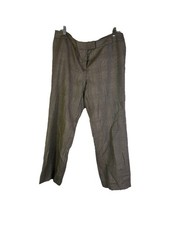 Vintage 90s Pendleton Womens 16 Petite Virgin Wool Houndstooth Plaid Pants Money