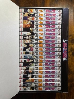 Bleach Box Set 1 Volumes 1-21 Tite Kubo Manga -Including Poster | eBay
