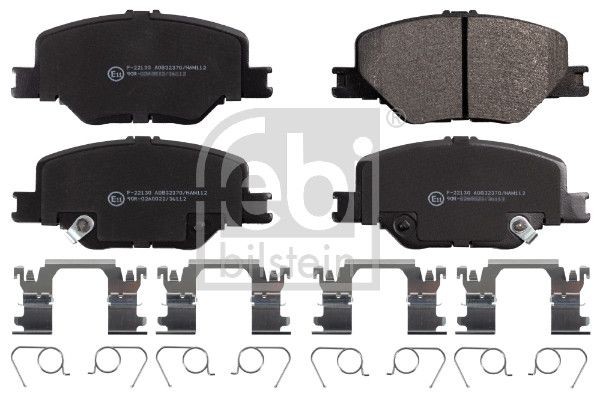 FEBI 116247 BRAKE PAD SET DISC BRAKE Front - Image 14