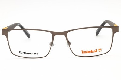 NWT Timberland TB1795 Matte Gunmetal Rectangle 56mm Eyeglasses Timberland Men main image 2