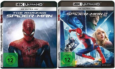 The Amazing Spider-Man 1+2 im Set - 4K Ultra HD - (Rise of Electro) # UHD-NEU