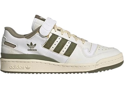 Size 7.5 adidas Forum 84 Low Off White Olive