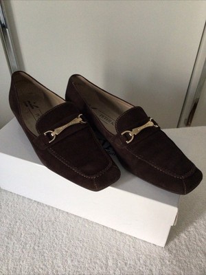 Peter Kaiser Moccasin , Halbschuh, 38, Dunkelbraun . Zustand sehr gut .