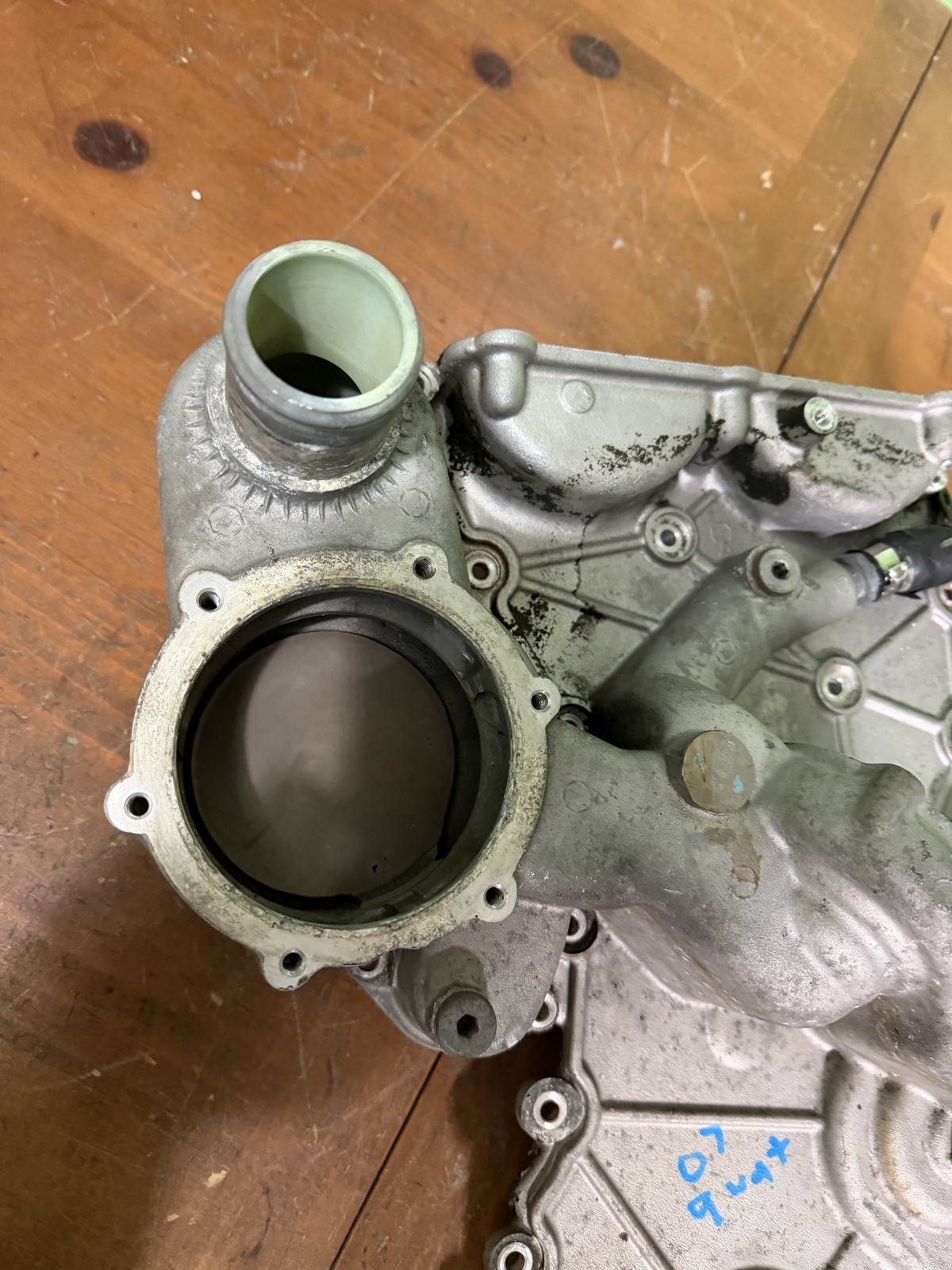04-17 Maserati GranTurismo Quattroporte M145 4.2L V8 Engine Motor Timing Cover
