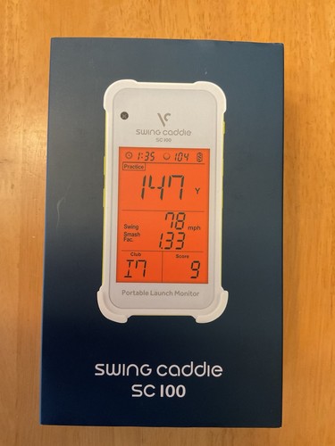 Voice Caddie/Swing Caddie SC100 Portable Golf Launch Monitor