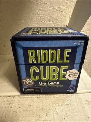 Riddle Cube ~ Educational Insights ~ 8+- Mind Bending Game New