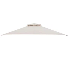 10 ft.x12 ft. Polyester Gazebo Replacement Top with Air Vent and Drainage Holes