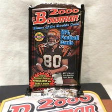 2000 Bowman Football **New & Factory Sealed** Foil Hobby JUMBO Pack 21 Cards