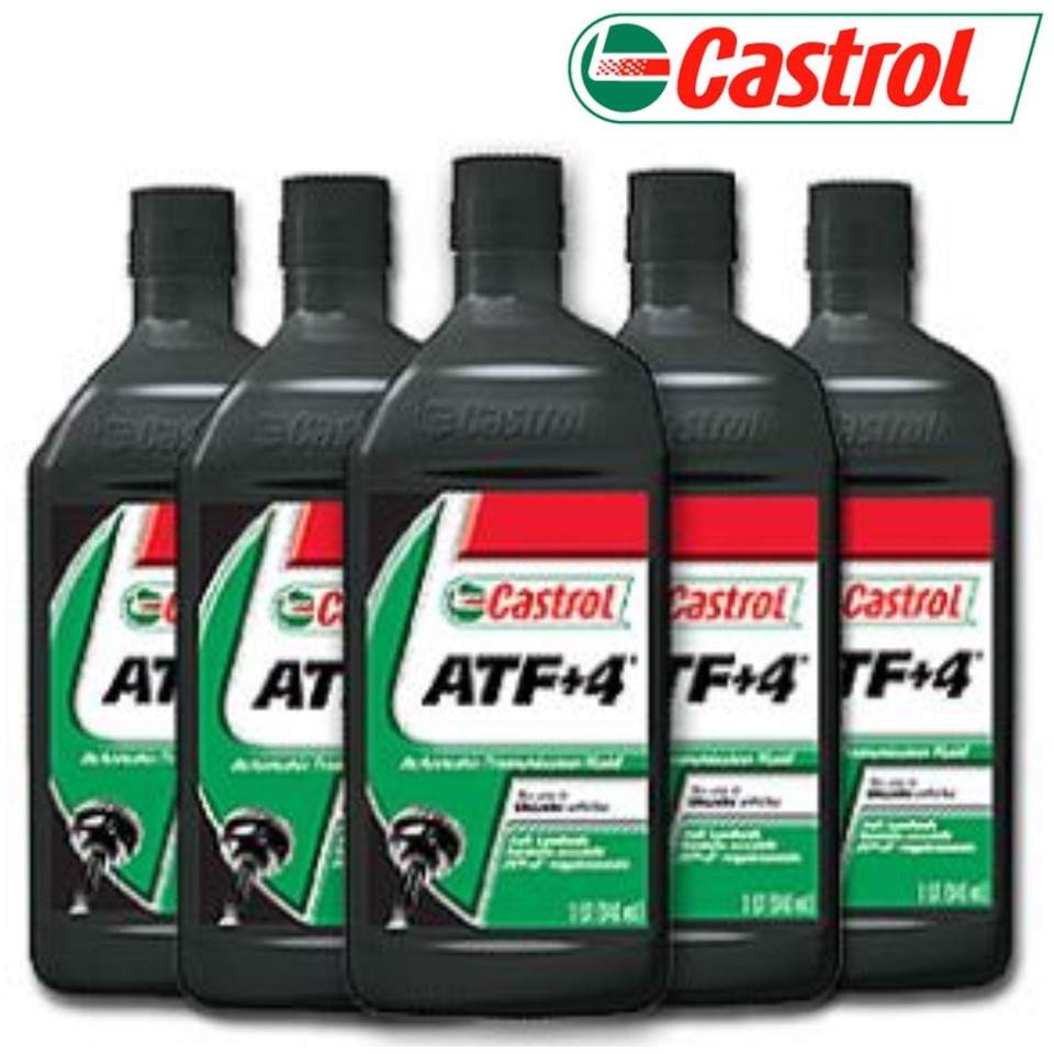 ATF+4 Castrol Premium Transmission Oil 6 Quarts in Case - New Stock ...