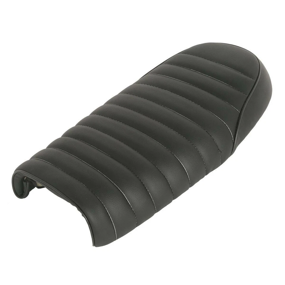 Almofada de assento preta plana para Honda 350 CB160 CB175 CB400 CB750 - Imagem 2 de 4
