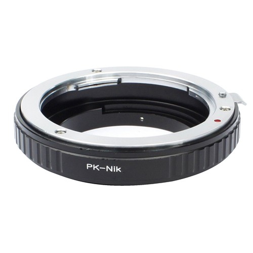 Black M42 To PK Lens Mount Adapter - Use Vintage M42 Lenses On Pentax PK/K Mount Cameras