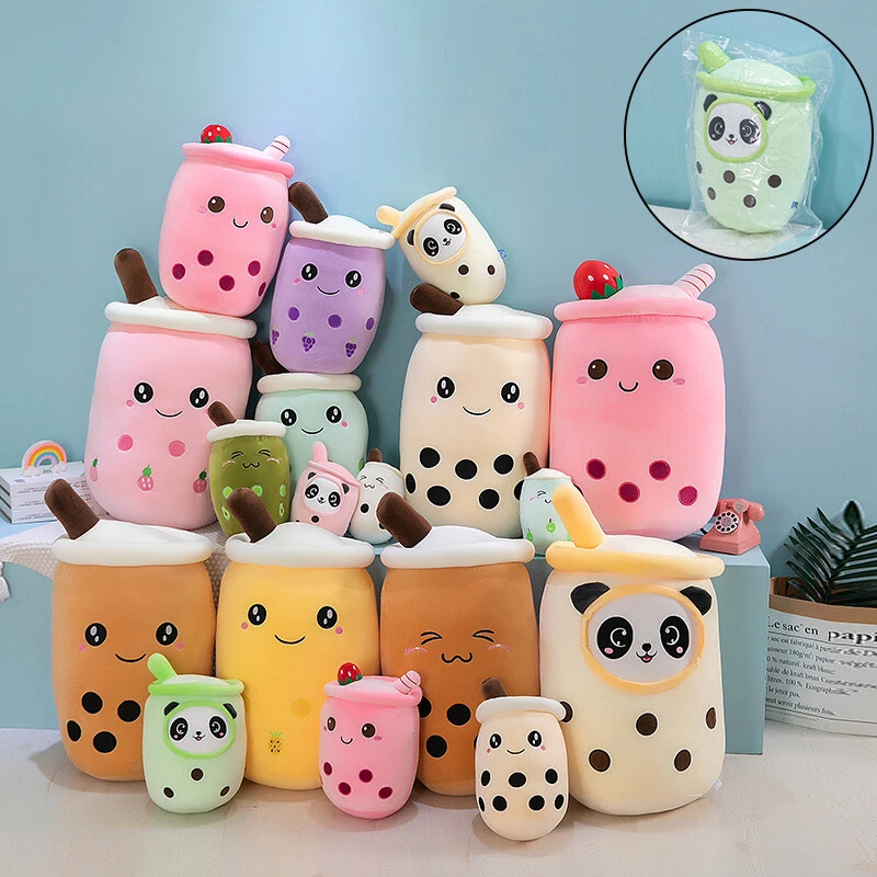 Cute Milk Tea Cup Shape Pet Plush Toy - Perfect Chew Toy For