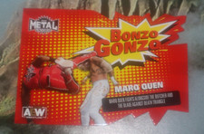 2022 SkyBox Metal Universe AEW Bonzo Gonzo #BG9 Marq Quen