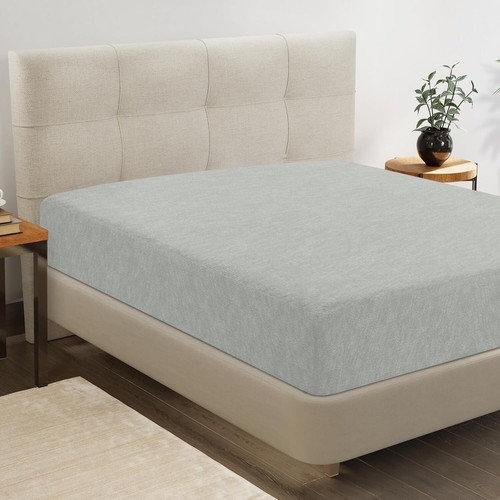 Extra Deep Fitted Sheet 30CM Cotton Jersey Bed Sheets Single Double King Sizes - Picture 73 of 98