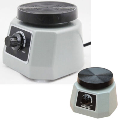 Dental 4'' Round Vibrator Shaker Variable Speed Lab Pouring Models Oscillator US
