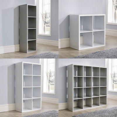 Aufbewahrungswürfel Regal Bücherregal Deluxe Grob Holz Vitrine Organizer