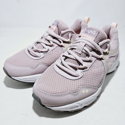 Ryka Mesh Lace-Up Memory Foam Sneakers Intrigue Violetice