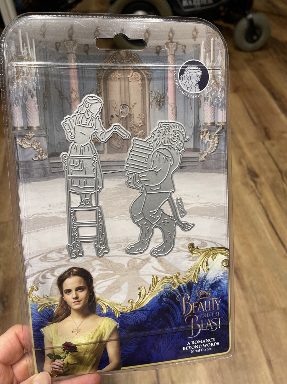 Disney Beauty & The Beast A Romance Beyond Words Die Set. Die Cutting Cardmaking