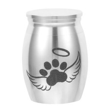 Cremation Pet Urn Keepsake Metal Ashes Memorial Urn Miniature Dog Cremation Urn