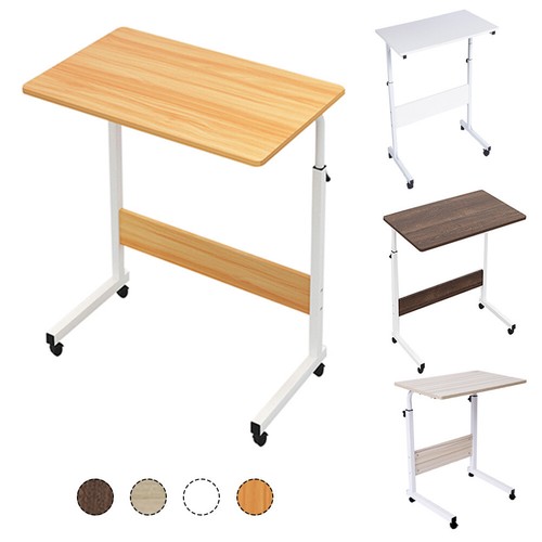 ADJUSTABLE PORTABLE TABLE BED MATE LAP TRAY TV DINNER DESK SERVING TRAY MOVING - Picture 2 of 13