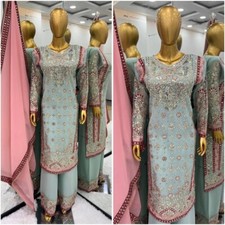 Bollywood Bridal Heavy Indian Pakistani Designer Dress Party Salwar Kameez Suit