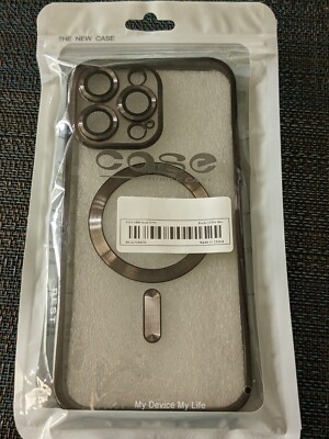 For iPhone 14 Pro Max Mag safe Magnetic Clear Case Cover