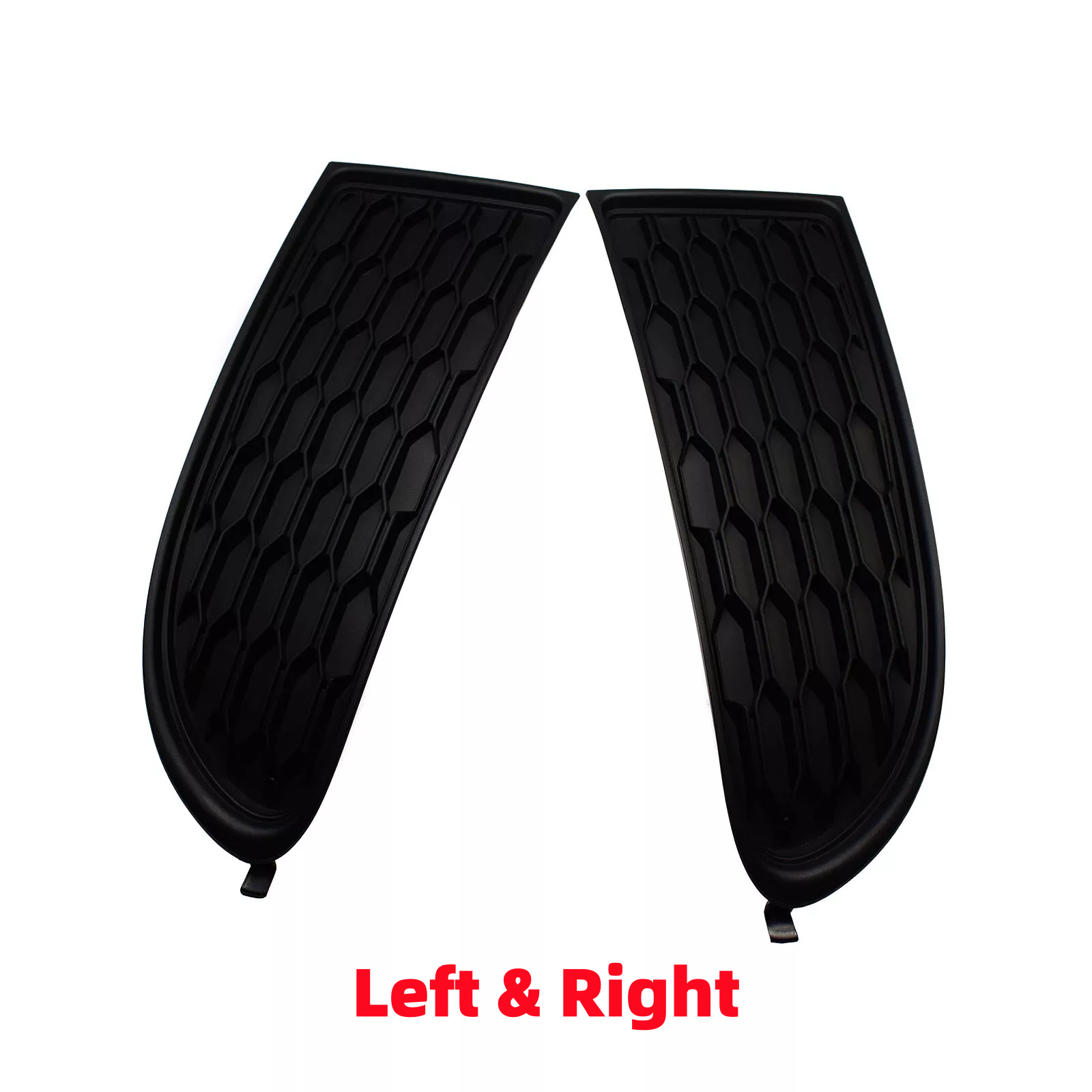 Pair Front Left & Right Fog Light Lamp Hole Plug Bezel Fits 11-20 Dodge Journey